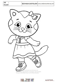 daniel-tiger boyama sayfaları